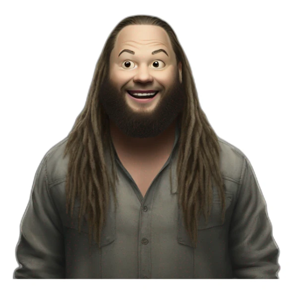 Bray Wyatt in a creepy room sticker
