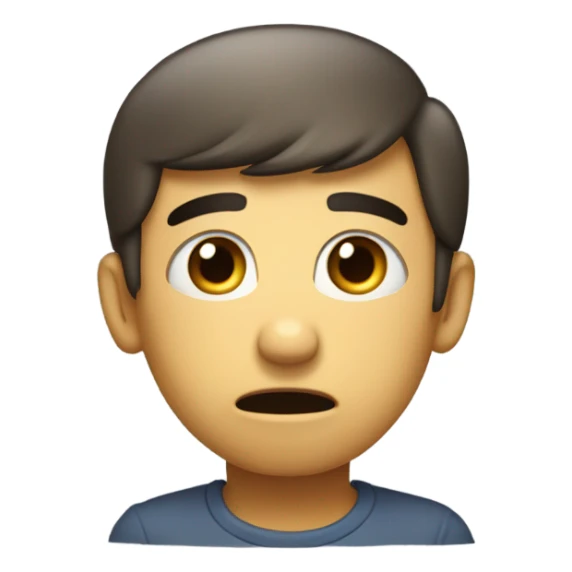 shy person that looks like their saying “..hey!…” sticker