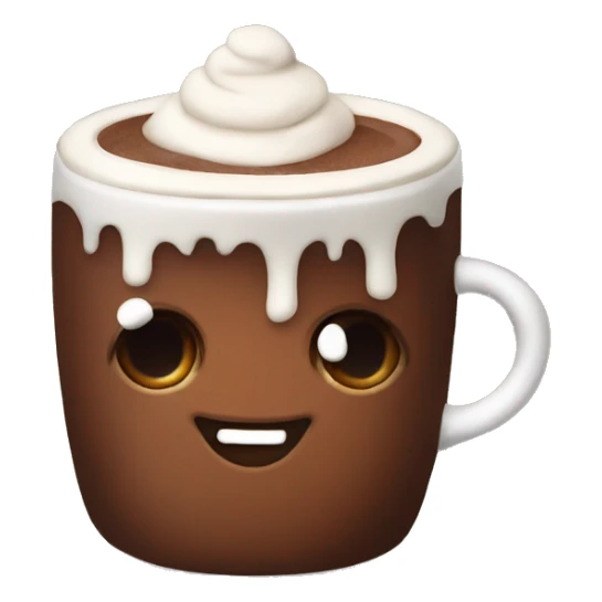 hot chocolate  sticker
