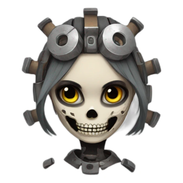 Painwheel Skullgirl sticker