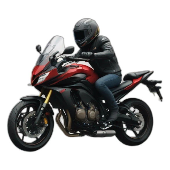 jul en Y sur un 2 temps Yamaha sticker