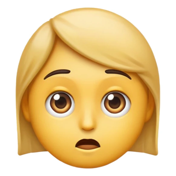 Emoji that has side eye and it’s like “what the hell” sticker