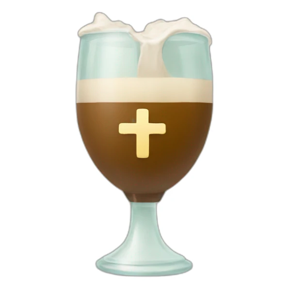 copa with a cross sticker