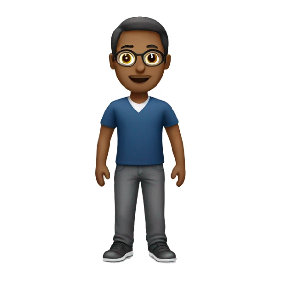 English teacher male sticker