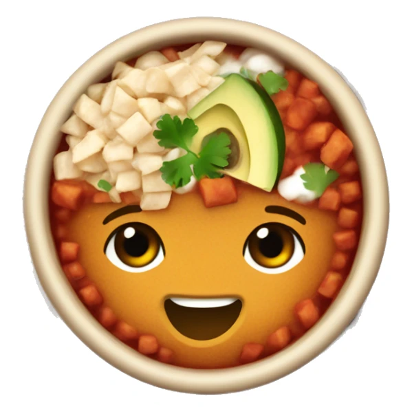 Mexican bowl of menudo sticker