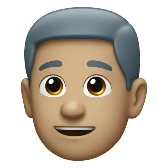 Blue small square sticker