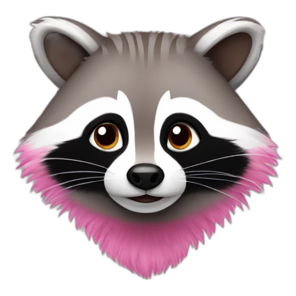 pink-racoon sticker