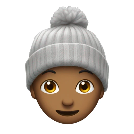  short beanie no person sticker