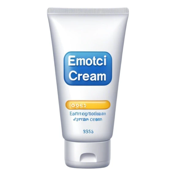 Esthetic tube cream sticker