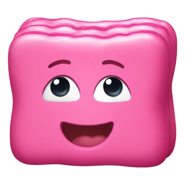 pink candy bar with the inscription kerlli sticker