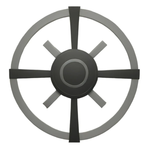 Video game crosshair sticker