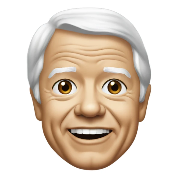 Jimmy Carter wearing Kiss makeup sticker
