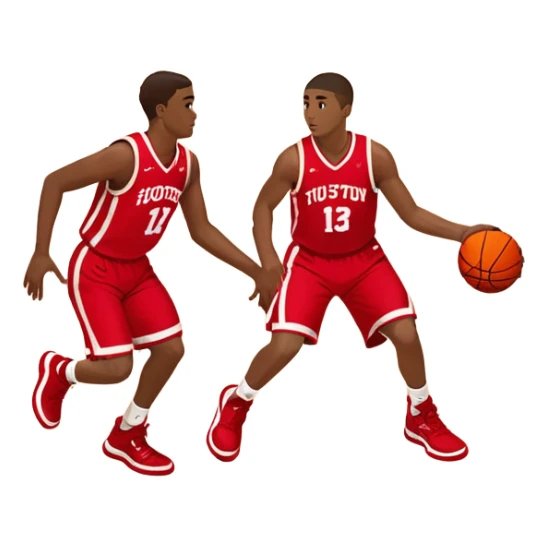 University of Houston basketball  sticker