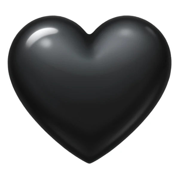Q sea este 💘 pero q se de color negro  sticker