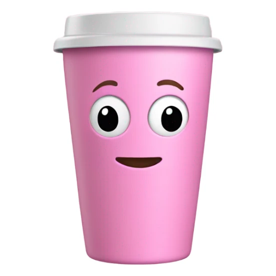 Pink Stanley tumbler cup sticker