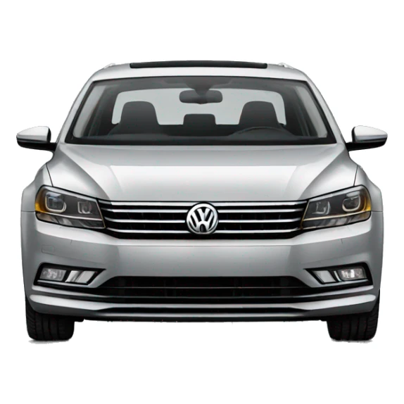 volkswagen passat black color sticker