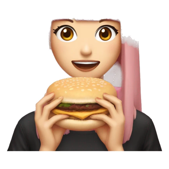 Lisa de blackpink comiendo arepa sticker