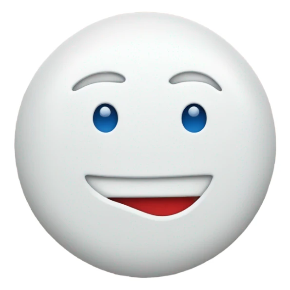 Round white disc that says Jim for PMG in red and blue letters  sticker