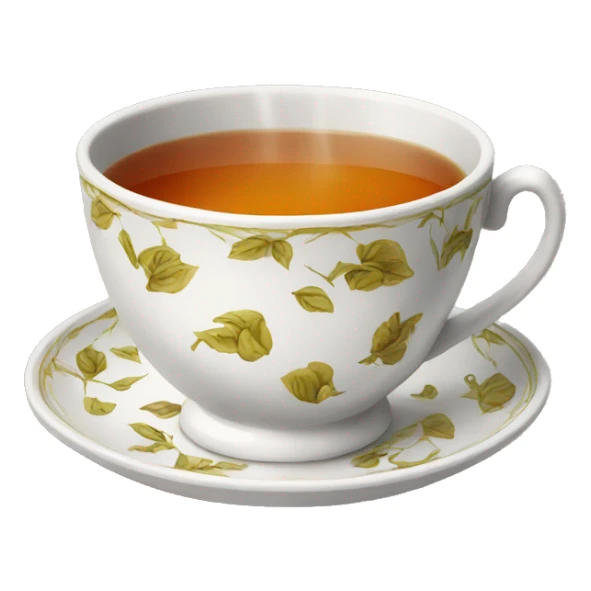 tea cup sticker