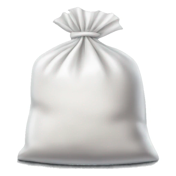 A bag of sugar sticker