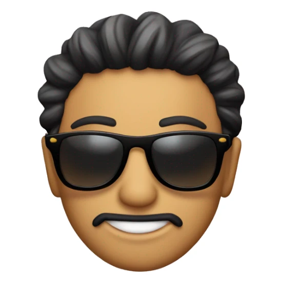 Tiburon fiestero Con gafas cool sticker