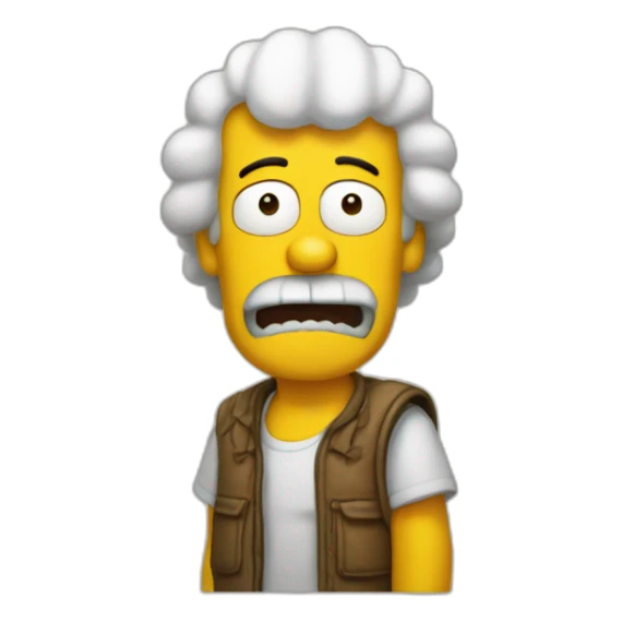 homero gordo  sticker