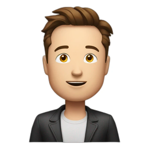 elon musk say dont worry sticker