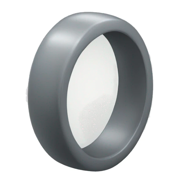 grey ring sticker