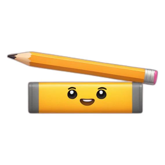 pencil box sticker