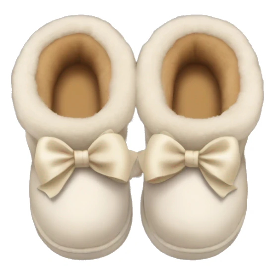 ugg with bow sticker