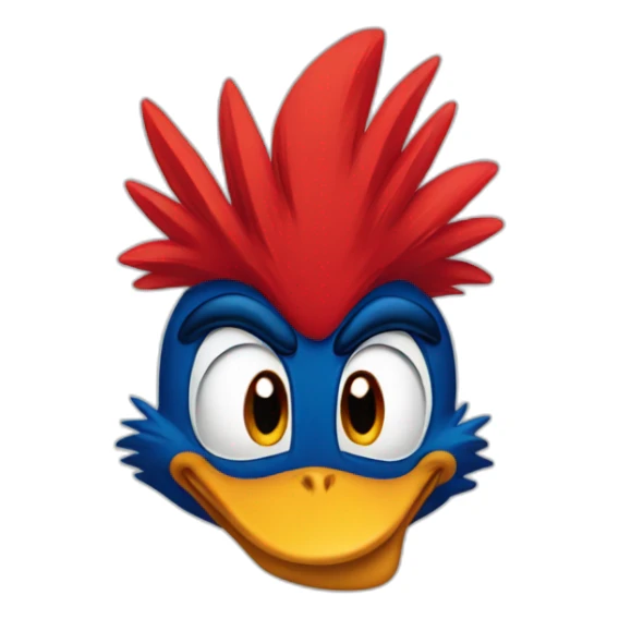 Woody Woodpecker sticker