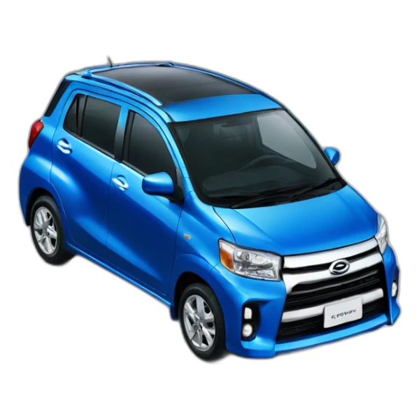 DAIHATSU ATRAI laser blue crystal shine sticker
