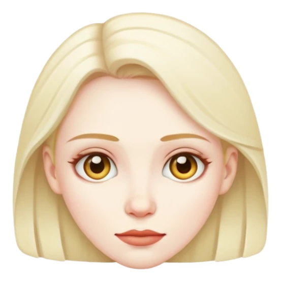 A woman saying sybau sticker