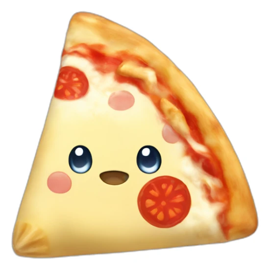 Togepi but the shell is pepperoni pizza sticker