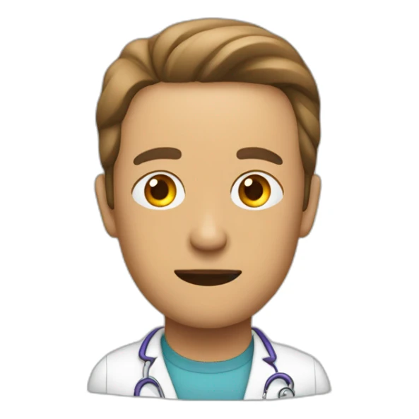 Psychologue et son patient sticker