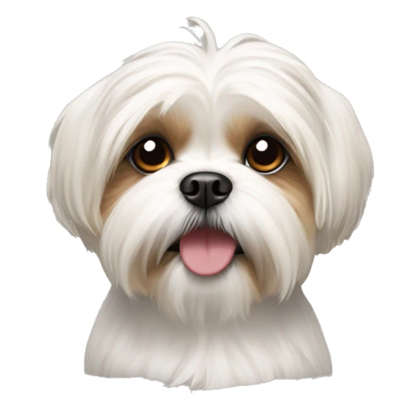 Shih Tzu Maltese dog sticker
