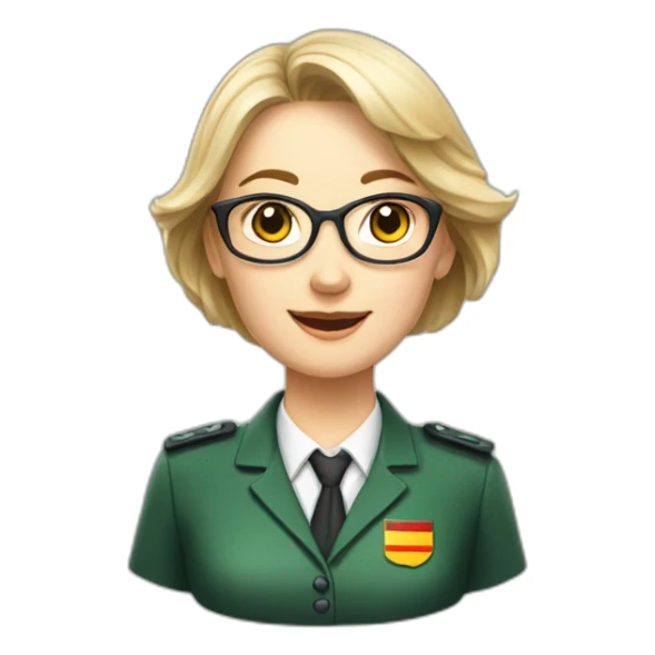 female german school head of admin in vietnam sticker