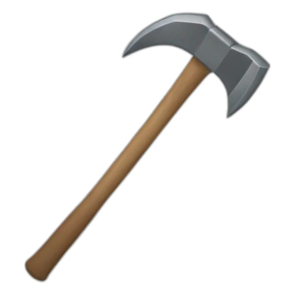 Pickaxe sticker
