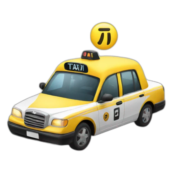 Taxi del futuro sticker