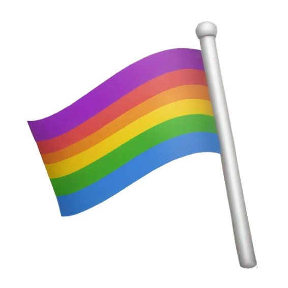 Bandera lgbt gay sticker