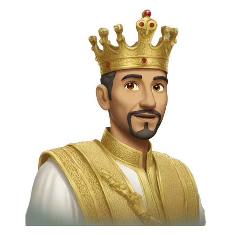 King of Morocco mohamed 6 sticker