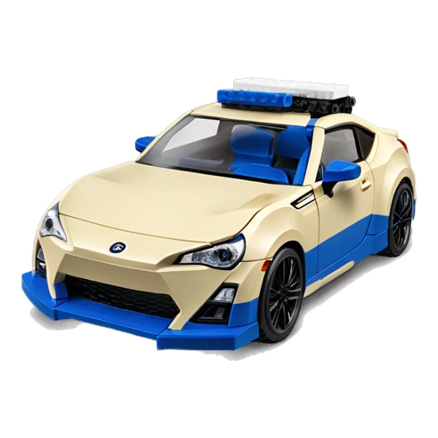  Real look Blueberry shortcake Lego Scion FR-S  sticker