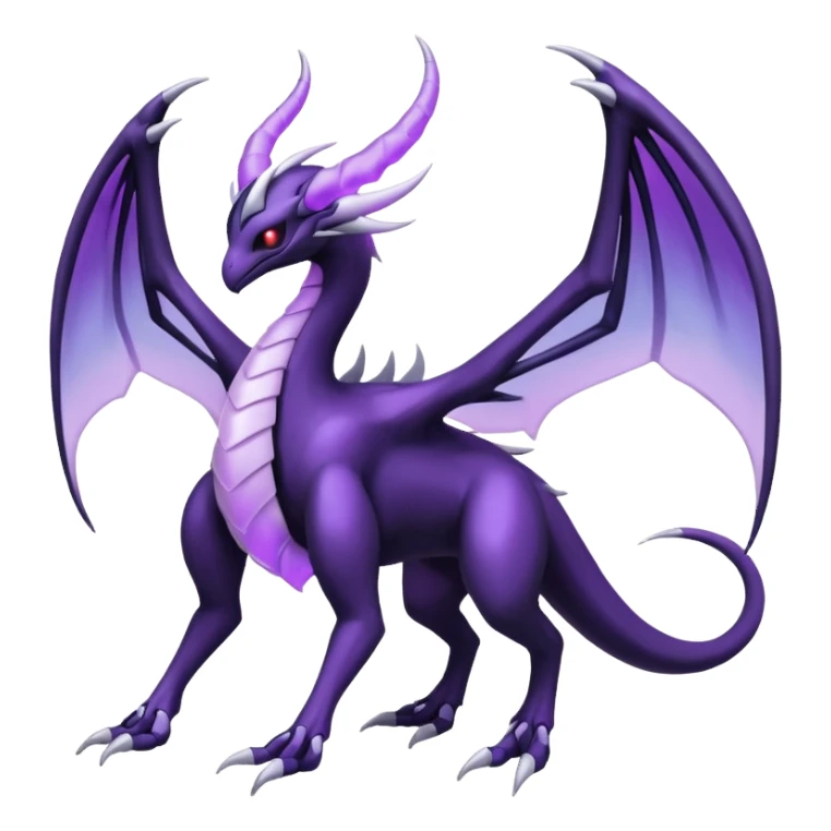 Lunala-Darkrai-Palkia-Fakémon-hybrid-creature (full body)  sticker