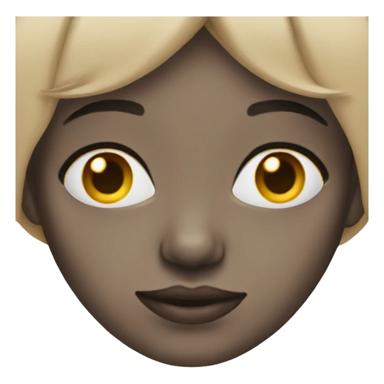 girl with patches under her eyes sticker