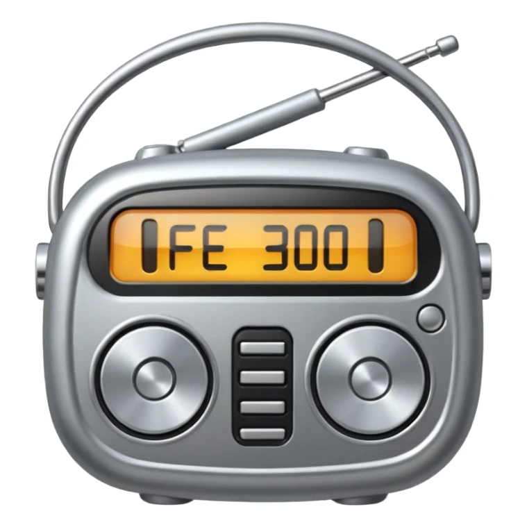 39 / 5.000
Create an FM radio emoji with no background sticker