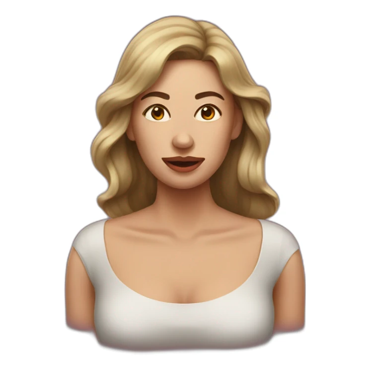 woman period cramps sticker