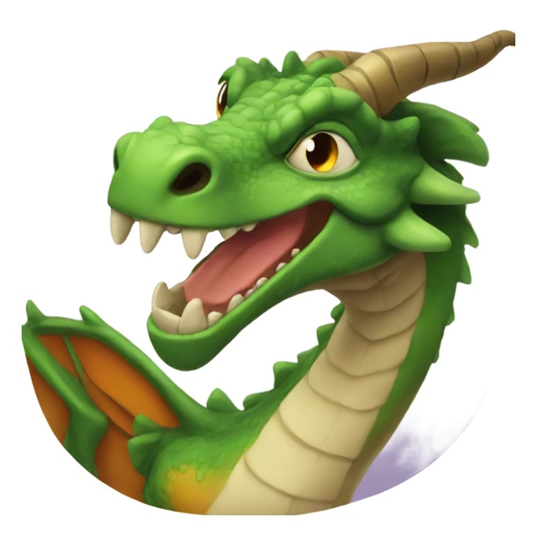 Beautiful dragon  sticker