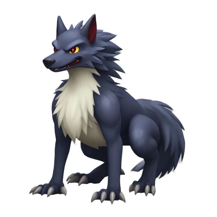 Nargacuga-Sergal-Zoroark full body sticker