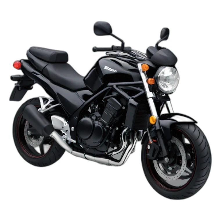 a black suzuki bandit 1200 Naked 2007 sticker