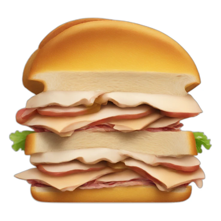 turkey sandwich sticker